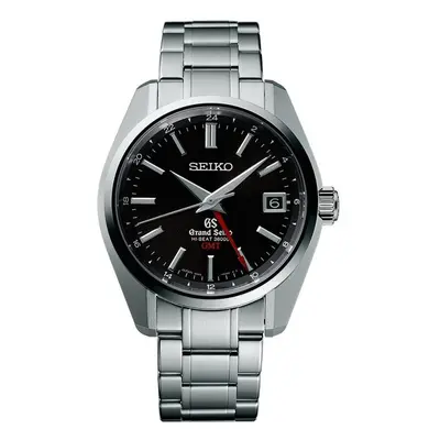 Grand Seiko Watch Mechanical Hi Beat GMT - Black