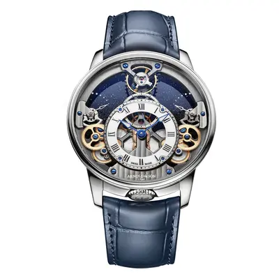 Arnold & Son Time Pyramid 42.5 Platinum