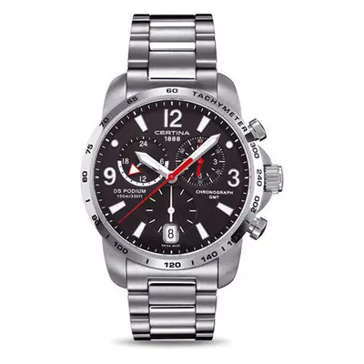 Certina DS Podium Big Size Chrono GMT Quartz Watch