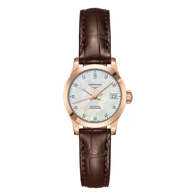 Longines Watch Record Ladies - White