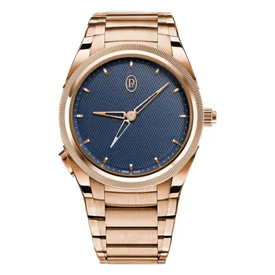 Parmigiani Fleurier Tonda PF GMT Rattrapante Gold Milano Blue