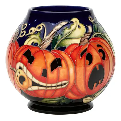 Moorcroft Limited Edition Pumpkin Spooktacular Vase