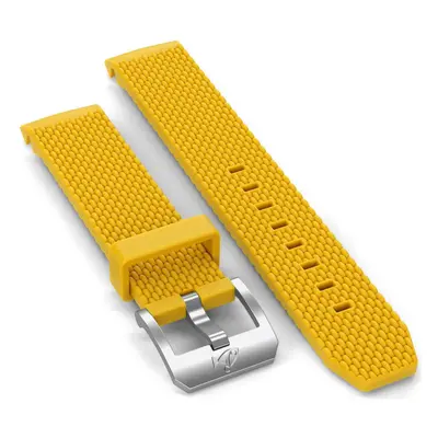 Doxa Strap SUB 200 C-GRAPH Rubber Yellow With Buckle