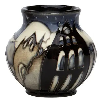 Moorcroft Samhain Whitby Abbey Vase