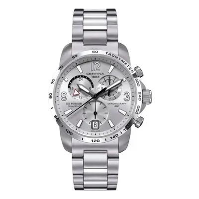 Certina DS Podium Big Size Chrono GMT Quartz Watch