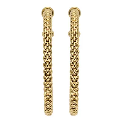 Fope Essentials 18ct Yellow Gold Large Hoop Earrings