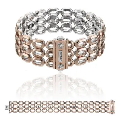 Chimento Optima 18ct Rose and White Gold 0.51ct Diamond Reversible Bracelet