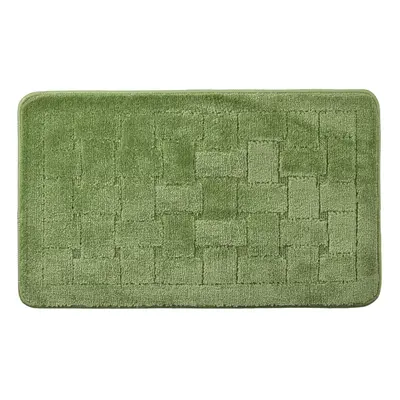 Orkney Sage Green Crosshatch Bath Mat