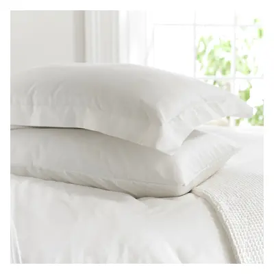 The Lyndon Company Mayfair White Cotton Sateen 800TC Housewife Pillowcase (Single)