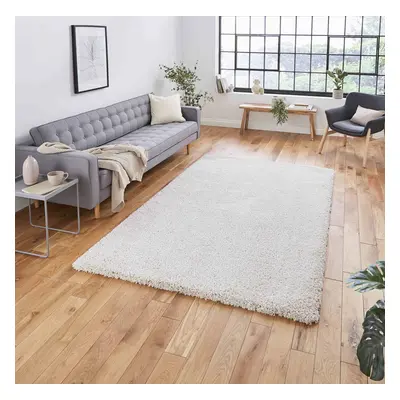 Sierra 9000 Cream Shaggy Rug