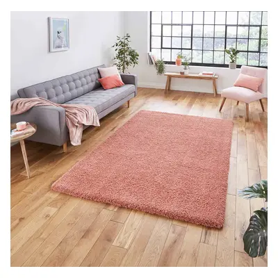 Sierra 9000 Peach Shaggy Rug