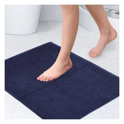 Noodle Navy Soft Touch Non-Slip Bath Mat