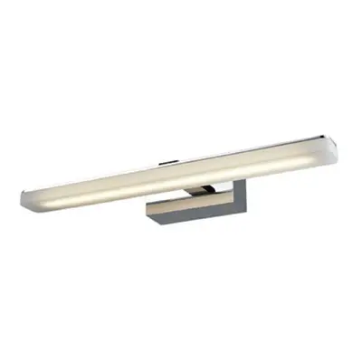 W097 Bathroom Over Mirror Wall Light In Chrome On Slightly Extended Arm