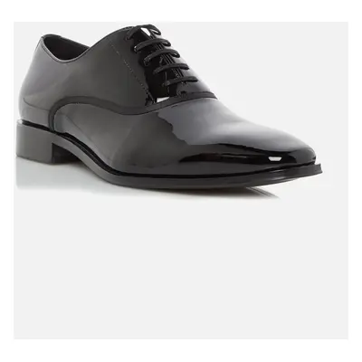 Dune London Men's Mens Swan - Smart Patent Oxford Shoes - Black - Size: 10