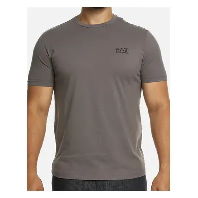 Men's EA7 Mens Core Identity T-Shirt (Grey) - Size: 44/Regular