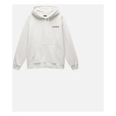 Men's Napapijri Mens B-Linth Hoodie (Beige) - Cream - Size: 44/Regular