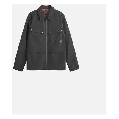 Paul Smith Men's PS Unlined Overshirt Jacket - Black - Size: LARGE