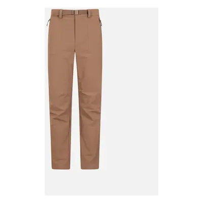 Men's Mountain Warehouse Mens Grassland Belted Trousers - Cream - Size: 44R