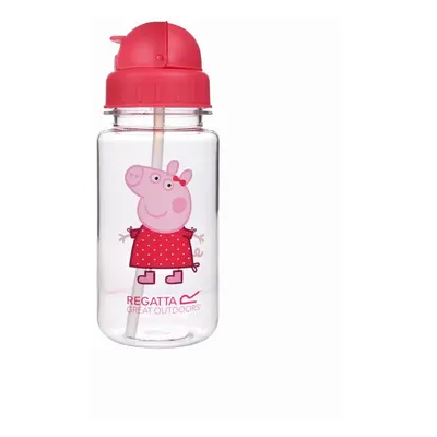 Girl's Regatta Childrens/Kids Logo Peppa Pig Tritan Water Bottle - Pink - Size: ONE size