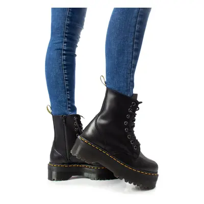 Dr Martens Women's Quad Retro Platform Boots 2976 Style Women - Black - Size: