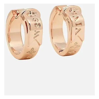 Vivienne Westwood Men's Isabellita bas relief earrings - Rose Gold - Size: NS
