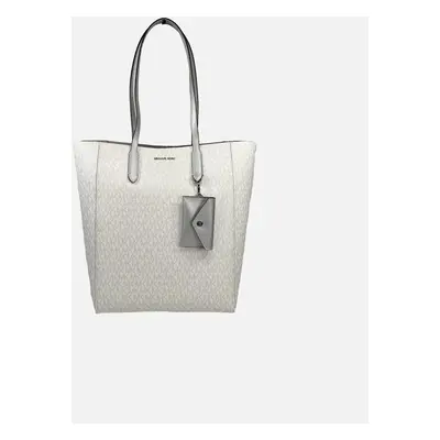 Michael Kors Women's Vincent Leather Tote with Card Case Women - Silver Tote Bags - Size: ONE si