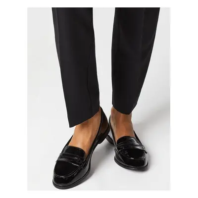 Women's Dorothy Perkins Womens/Ladies Lara Penny Strap Loafers - Black/Black - Size: 4