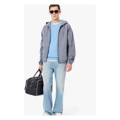 Men's Lacoste 5 Pocket Straight Cut Indigo Jeans - Blue - Size: 34/32