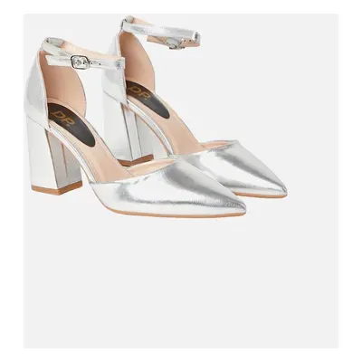 Women's Dorothy Perkins Womens/Ladies Blanche Pointed Ankle Strap High Block Heel Court Shoes - 