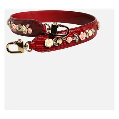 Dolce & Gabbana Women's Calf Leather Shoulder Strap Handbag Accessory Women - Red Bags - Size: O