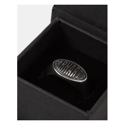 Men's Carhartt WIP Big Time Ring 925 - Silver - Size: L