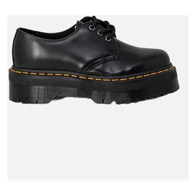 Dr Martens Women's Quad Retro Jona Platform Oxfords Women - Black Lace Up Shoes - Size: