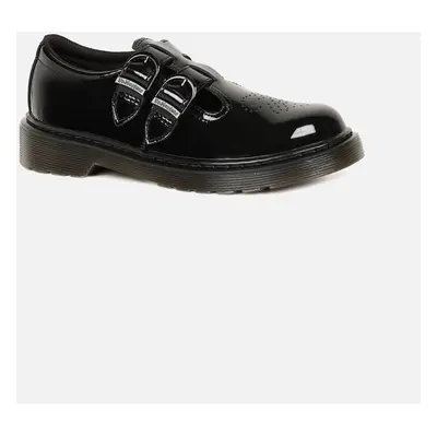 Dr Martens Girl's 8065 Buckle Senior Girls School Shoes - Black - Size: 4