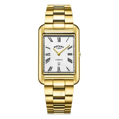 Rotary Watch Cambridge Gold PVD Mens