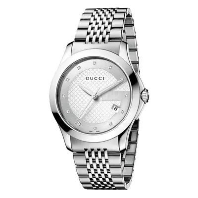 Gucci YA126404 G-Timeless Silver Dial Men's Watch