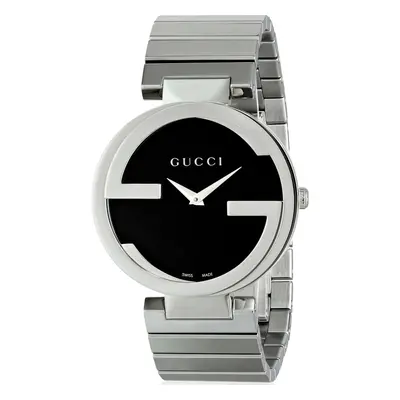 Gucci YA133307 Interlocking Black Dial Ladies Watch