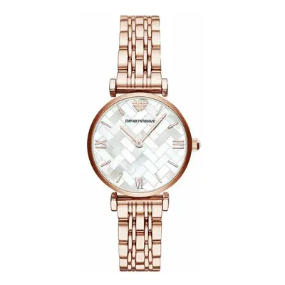 Emporio Armani AR11110 Gianni T-Bar Rose-Gold Tone Women's Watch