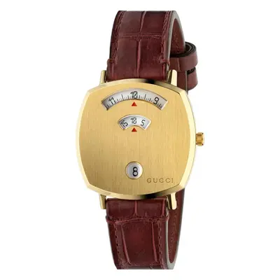 Gucci YA157405 GRIP Gold Unisex Watch