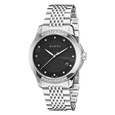 Gucci YA126408 G-Timeless Black Dial Unisex Watch