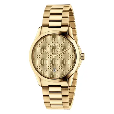 Gucci YA126461 G-Timeless Yellow Gold Dial Unisex Watch
