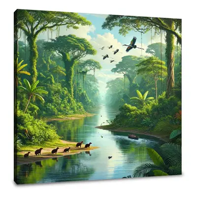 Amazon River Canvas