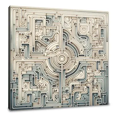 Mind's Labyrinth Canvas