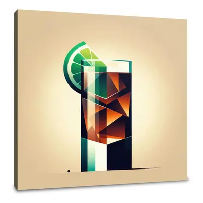 Modern Cuba Libre Canvas