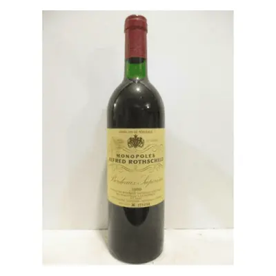 1989 - bordeaux supérieur - monopoles alfred rothschild | Wine | 75cL