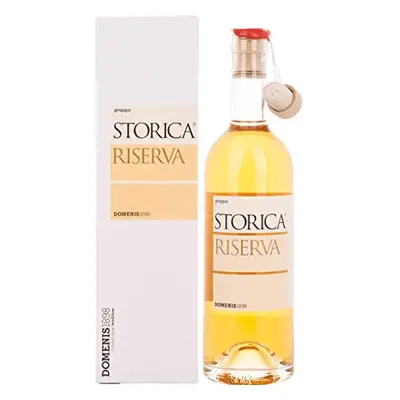 Domenis 1898 STORICA RISERVA Grappa 50% Vol. 1,5l in Giftbox | Brandy | 50% ABV | 150cL