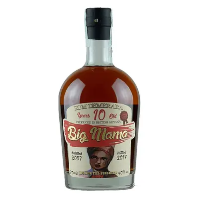 Big Mama 10 Years Old Demerara Muscatel Finished 40% Vol. 0,7l in Giftbox | Rum | 40% ABV | 70cL