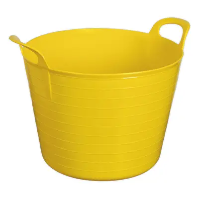 SEALEY Heavy-Duty Flexi Tub 40L - Yellow | SFT40Y | GSF Car Parts