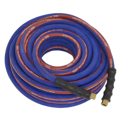 SEALEY Air Hose 20M X Ø8mm With 1/4"bsp Unions Extra Heavy-Duty | AH20R | GSF Car Parts