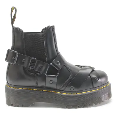 Dr. Martens Dr. Martens 2976 Quad Harness Paris Leather Unisex Chelsea Platform Boots