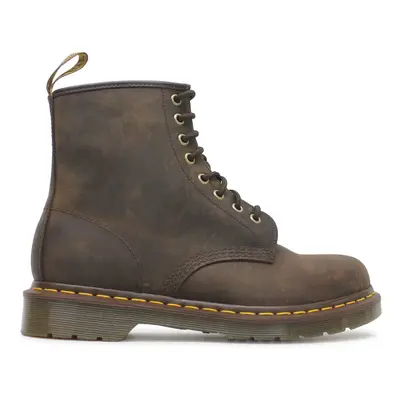 Dr. Martens 1460 8 Eyelet Crazyhorse Leather Unisex Ankle Boots - Gaucho - Size:UK 4
